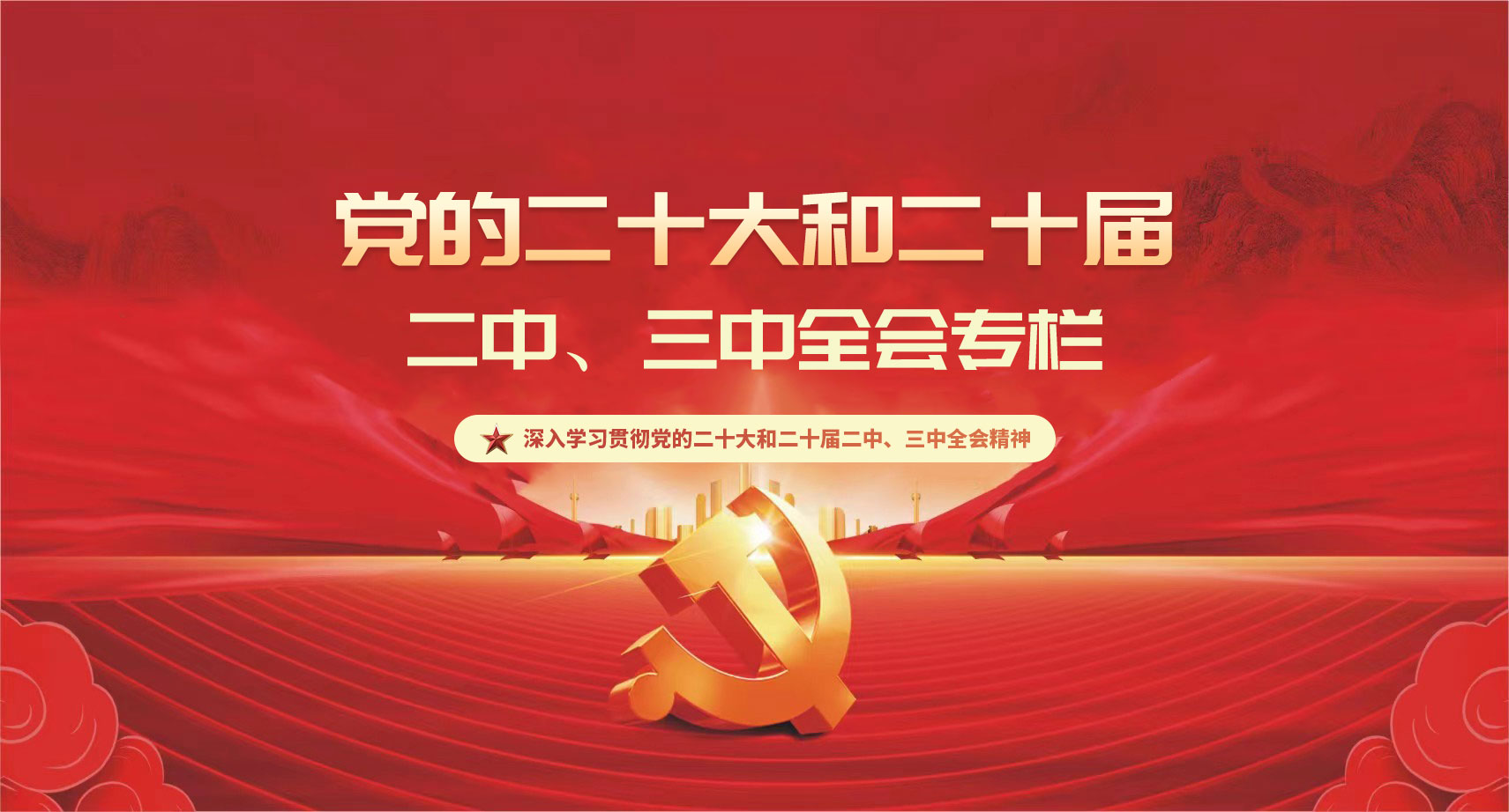 学习贯彻党的二十大和二十届二中、三中全会精神