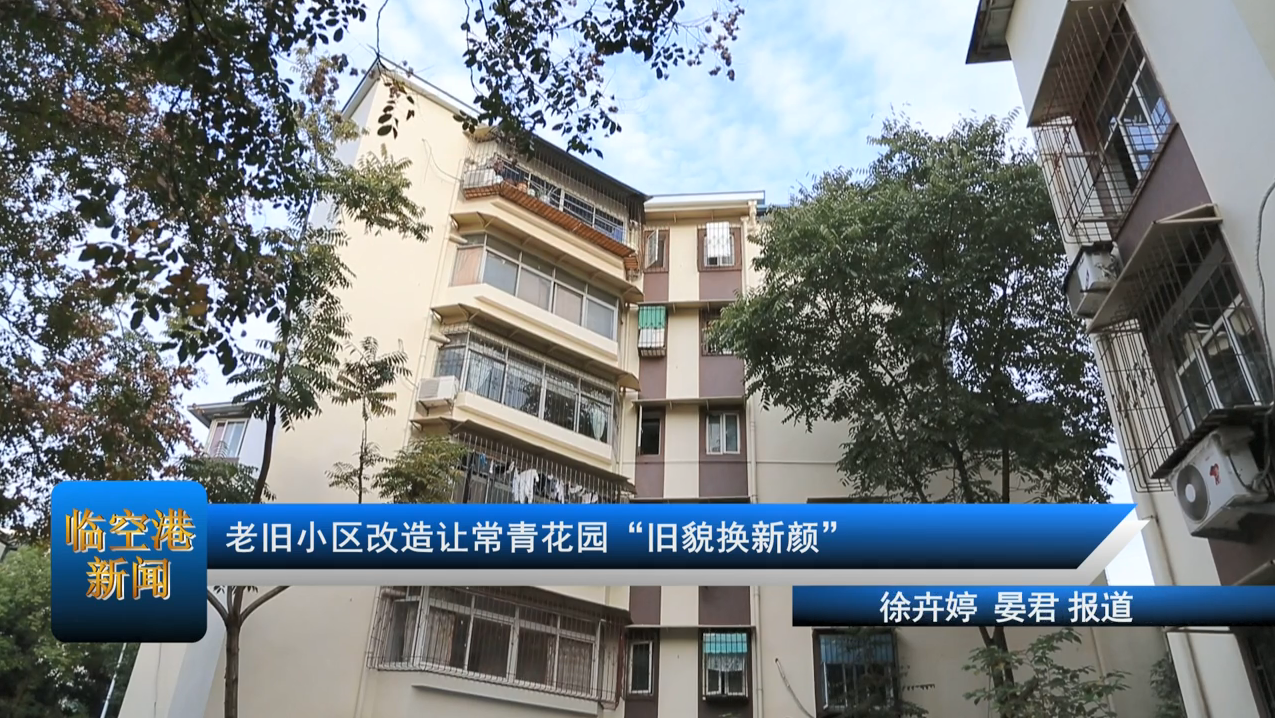 【不忘初心 牢记使命】老旧小区改造让常青花园“旧貌换新颜”