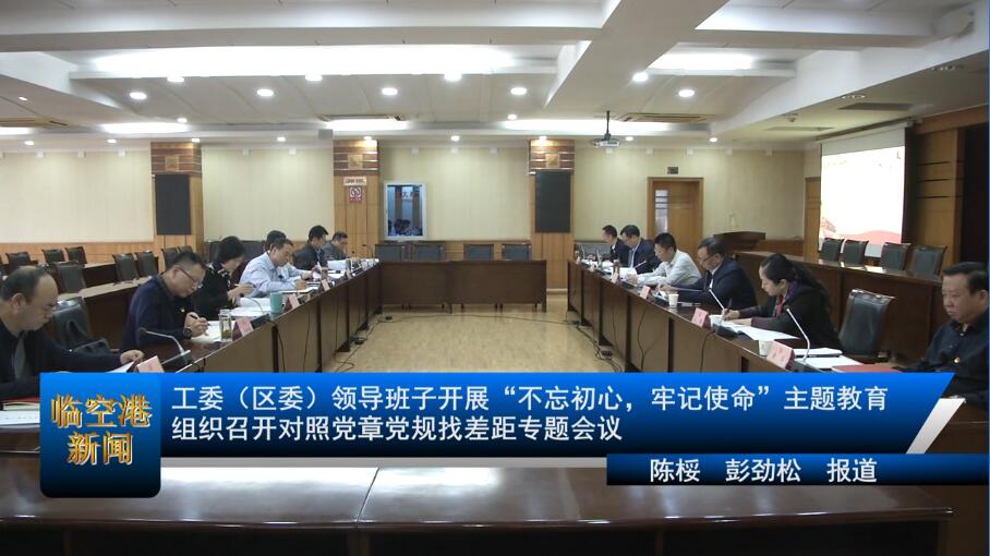 工委（区委）领导班子开展“不忘初心、牢记使命”主题教育 组织召开对照党章党规找差距专题会议