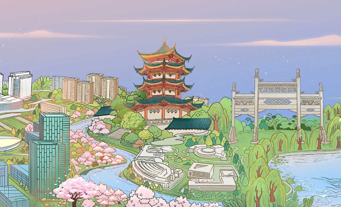 东西湖版“清明上河图”来了！