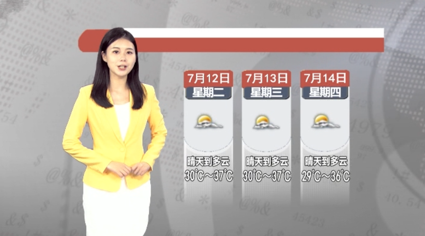 天气预报2022年7月11日