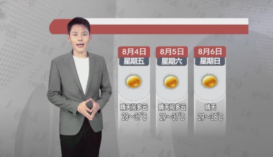 天气预报2023年8月3日