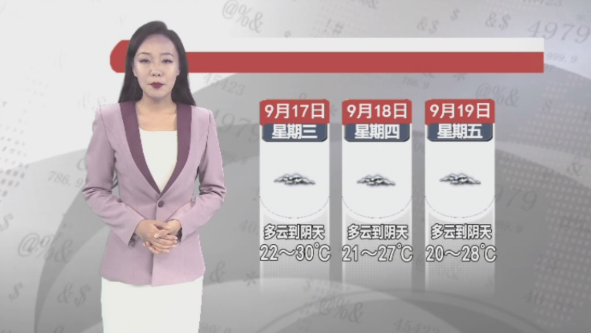 天气预报2025年9月16日