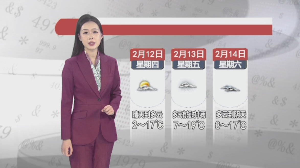 天气预报2026年2月11日