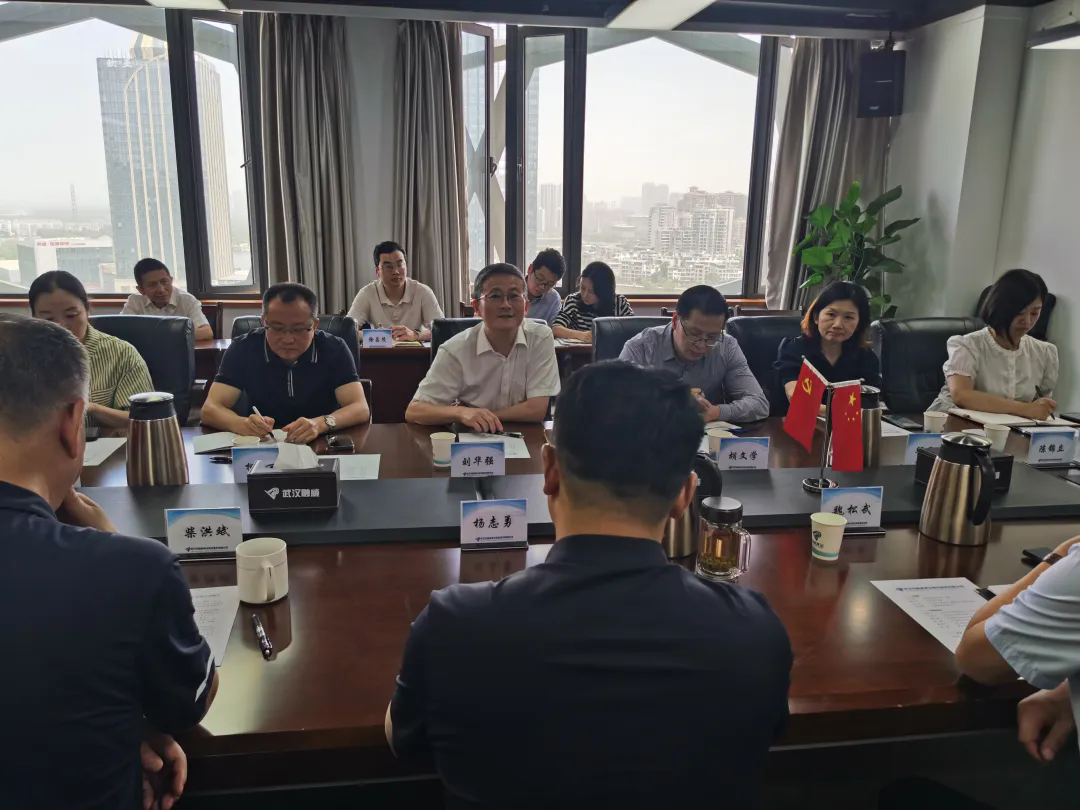 东西湖区政协主席刘华强调研走访企业